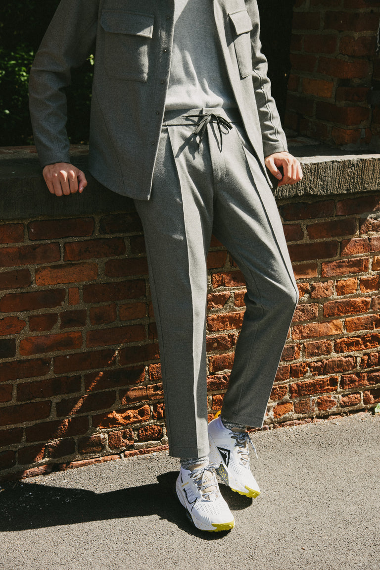 Vanta Pant / Grey Glenplaid