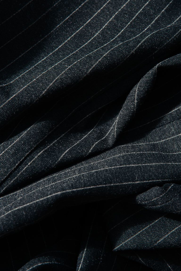 Orion Jacket / Grey Pinstripe
