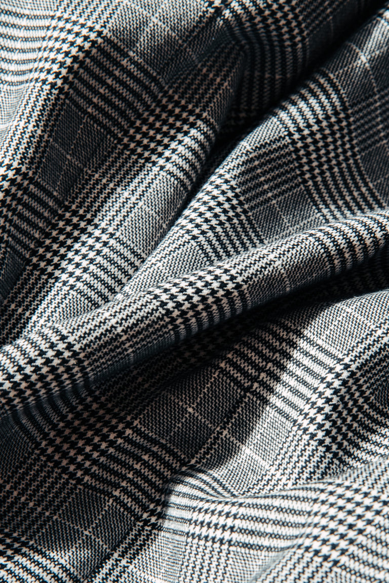 Vanta Pant / Grey Glenplaid