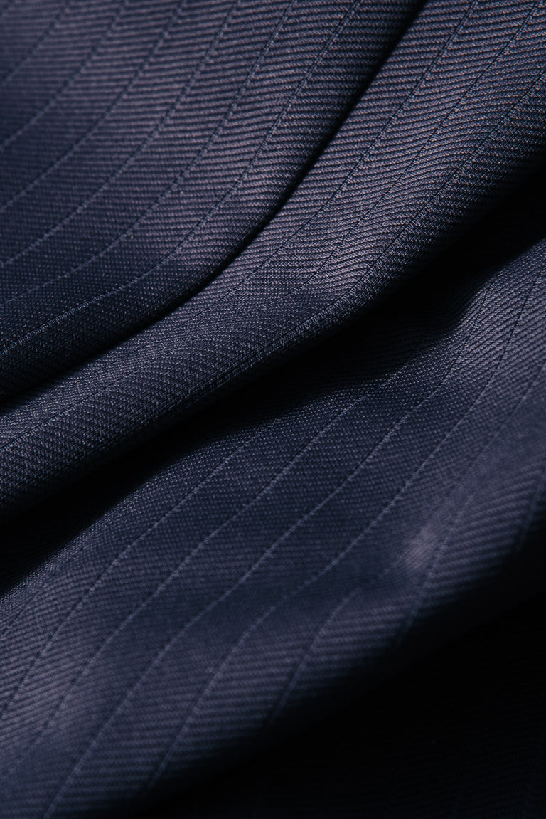 Orion Jacket / Tonal Navy Stripe