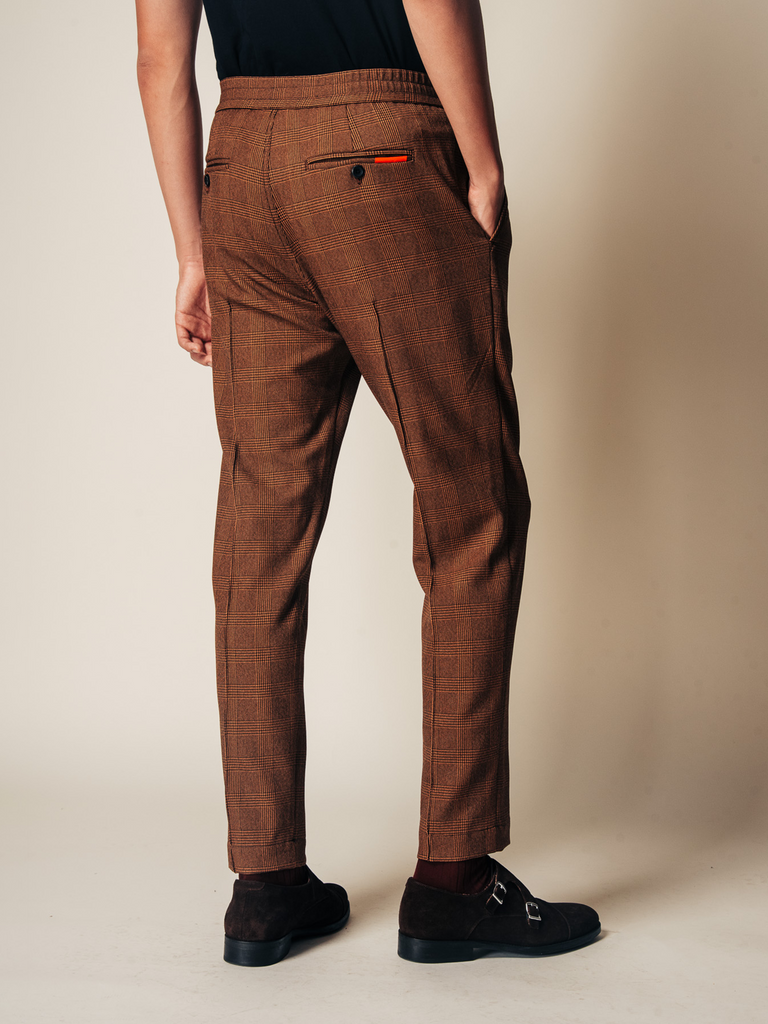 Vanta Pant / Brown Glenplaid