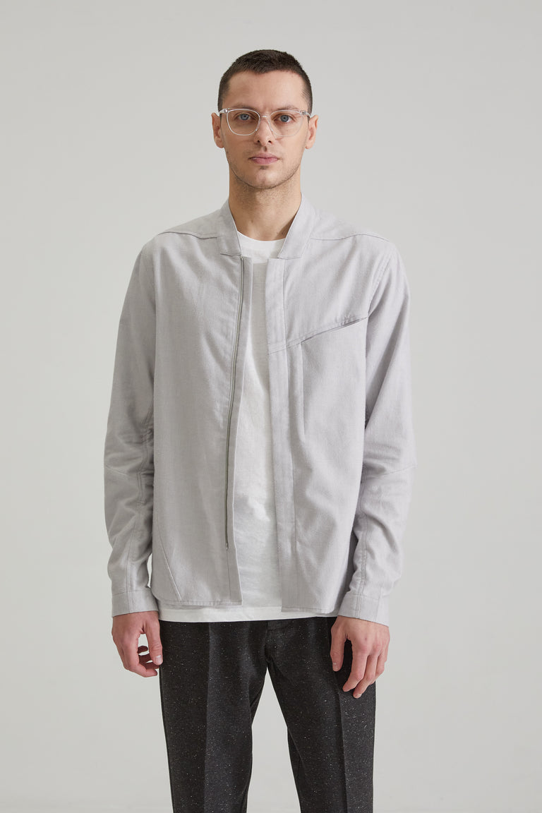 Modena Shirt / Grey Flannel