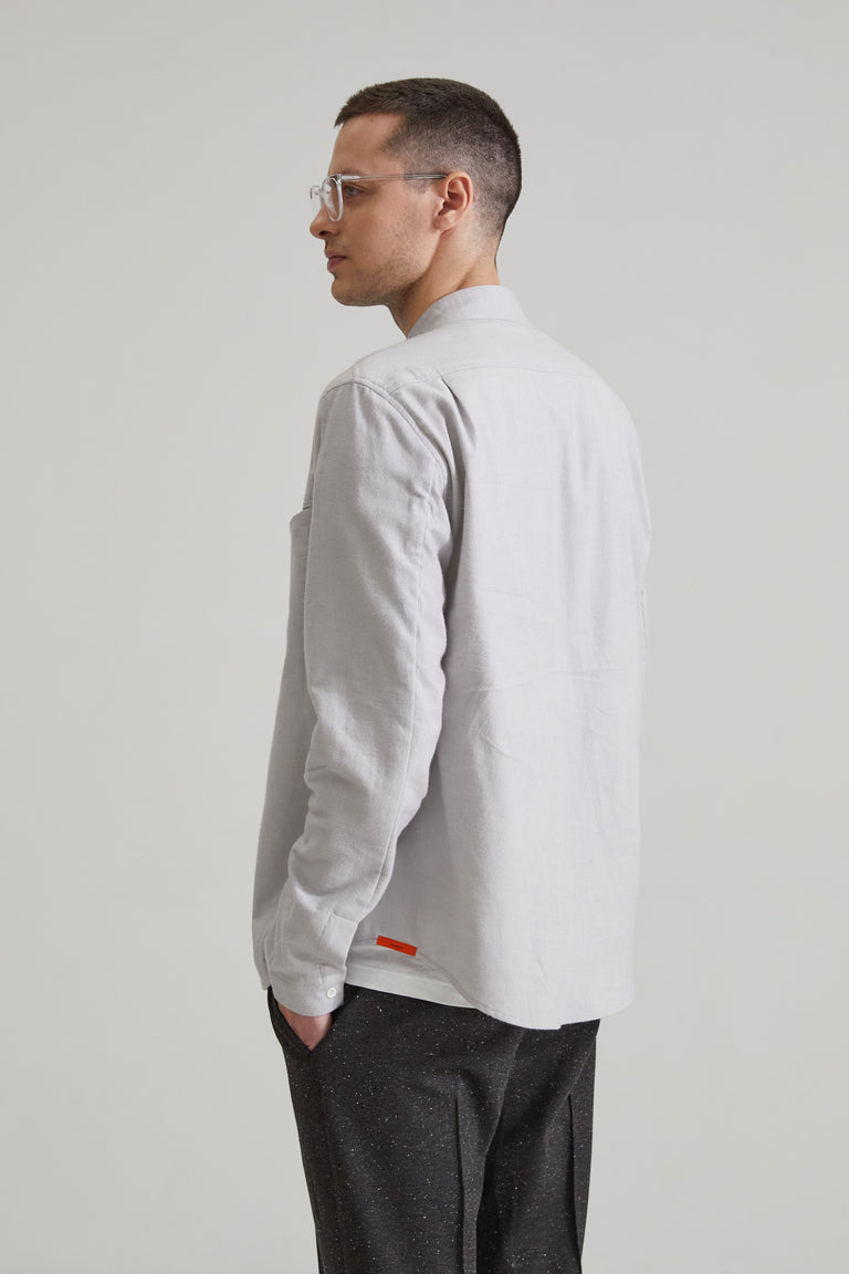 Modena Shirt / Grey Flannel