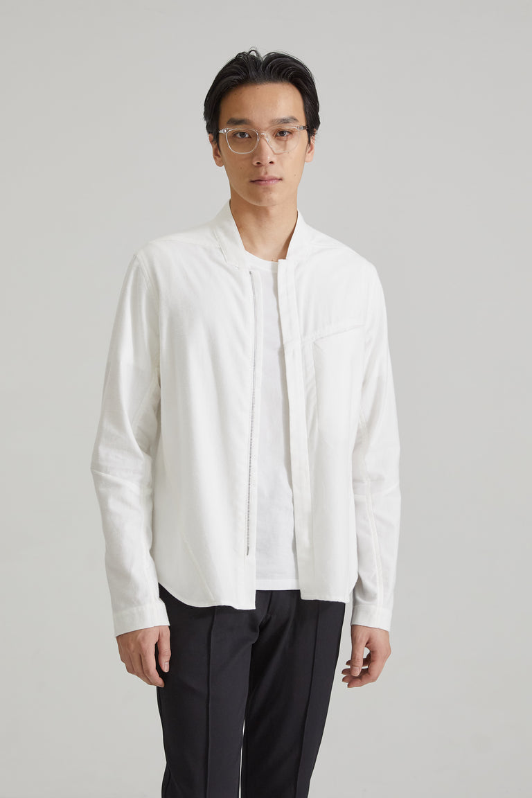 Modena Shirt / White Flannel