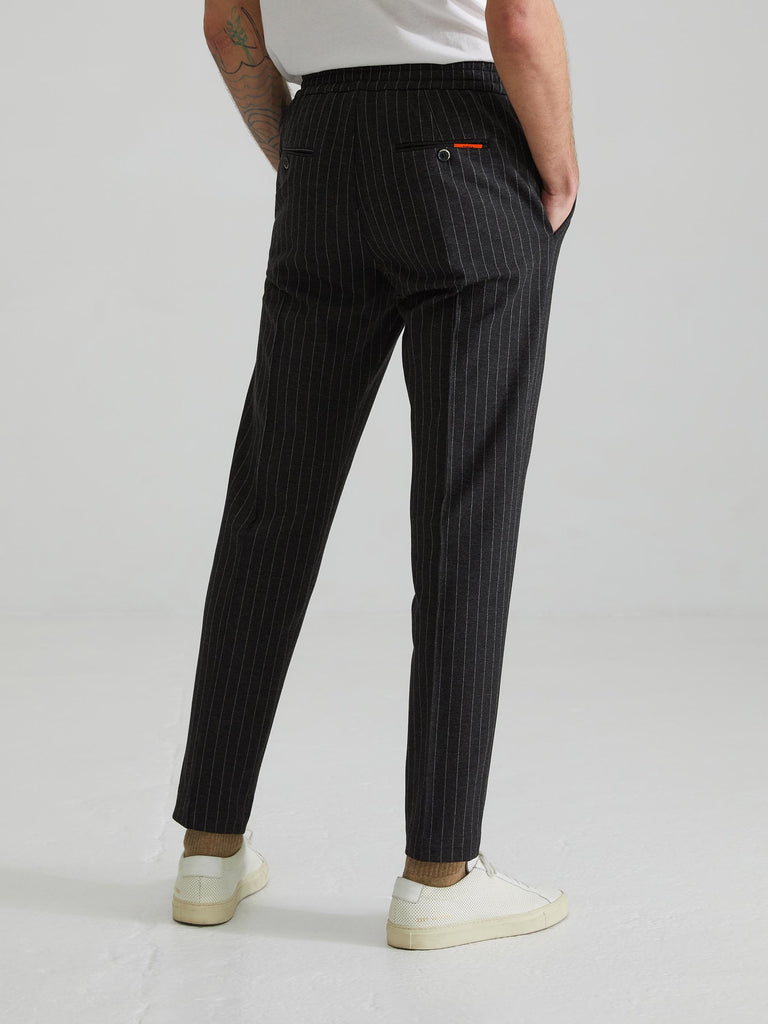 Vanta Pant / Grey Pinstripe