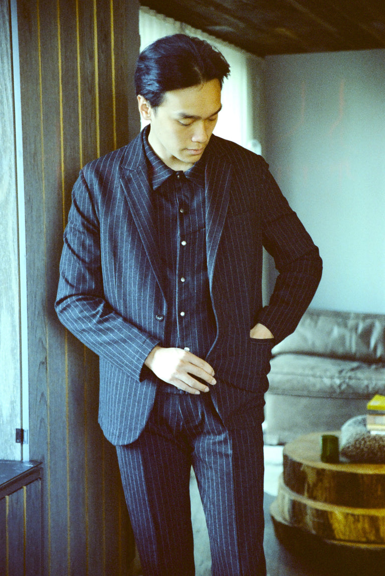 Forza Blazer / Grey Pinstripe