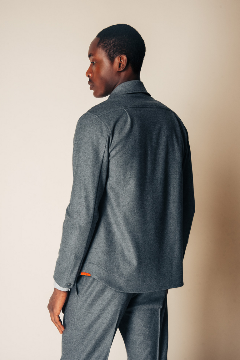 Aria Overshirt / Grey