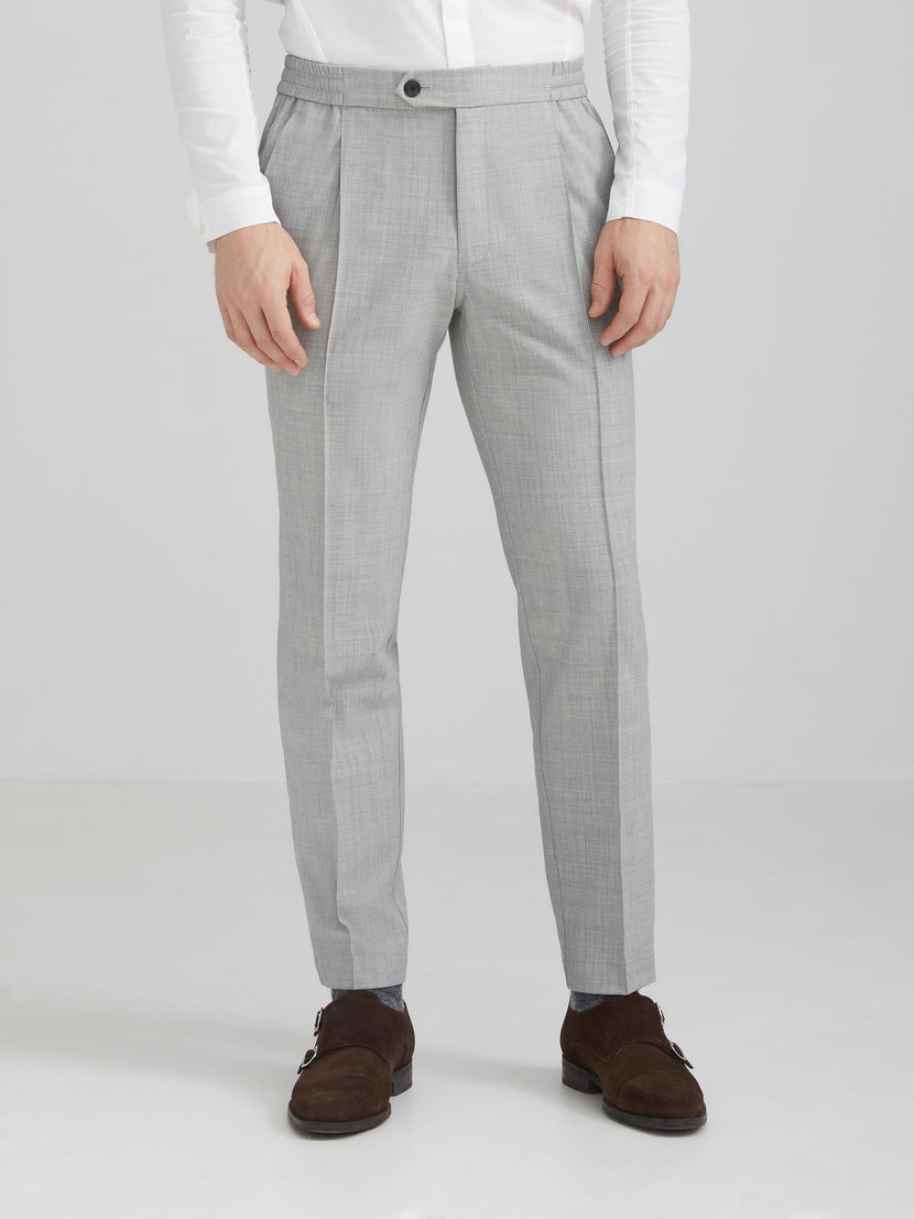 Vanta Pant Pro in Light Grey TechWool | Versatility by SENECA