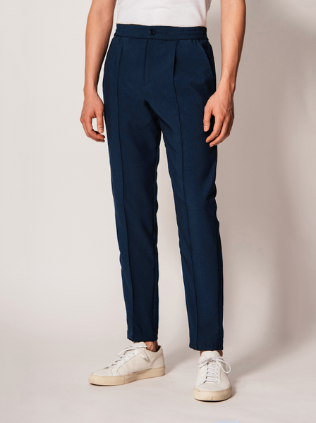 ◇SLOW RECORD HOUSE◇ Nylon one-tuck pants navy Screenshot2023-04-10at5.59.